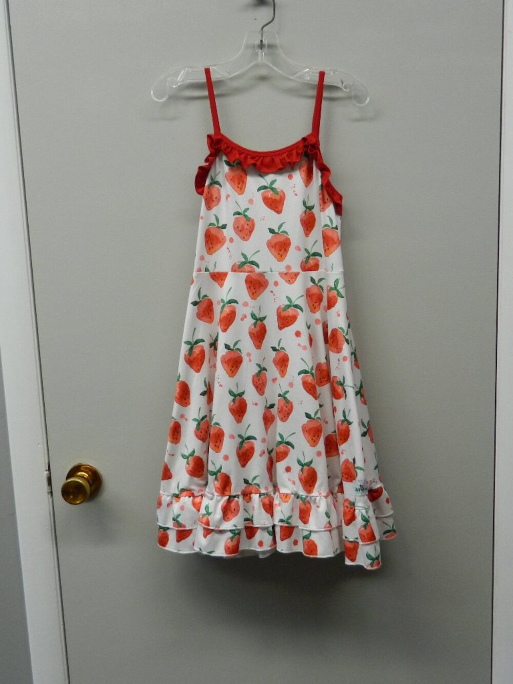 Girls size 10 Knit Twirl Dress Strawberry's Chris n Missy